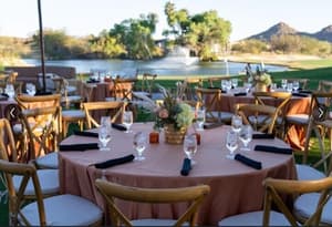 thumbnail: Outdoor wedding area