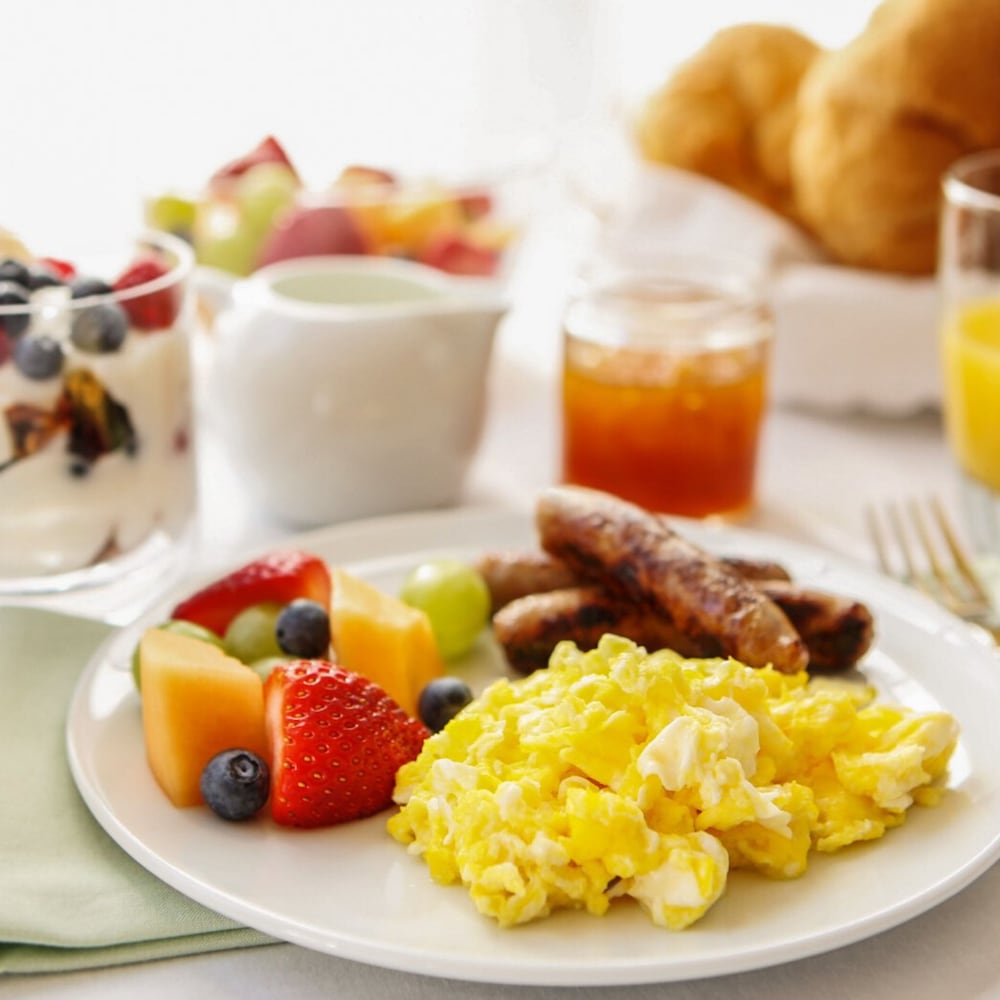 Breakfast buffet