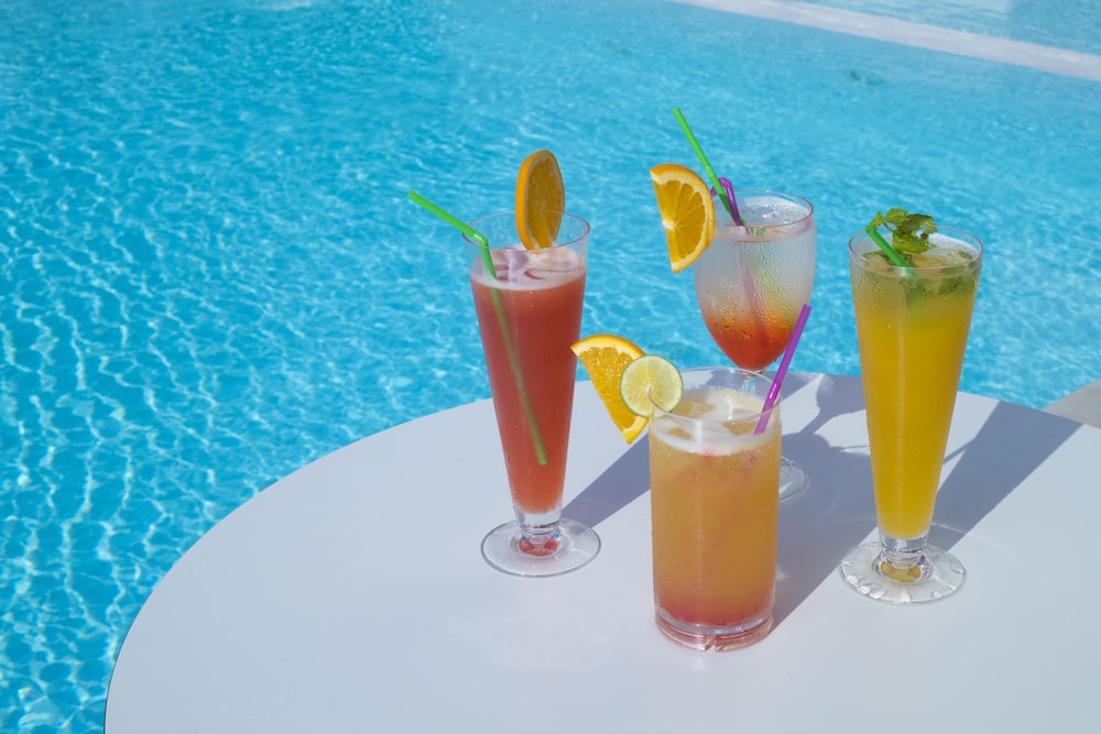 Poolside bar