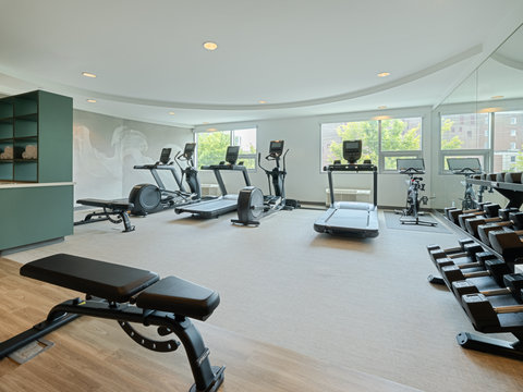 Our Asheville, NC fitness center features a Peloton Bike and more