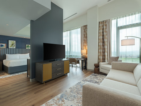 Relax in a downtown Asheville King Suite