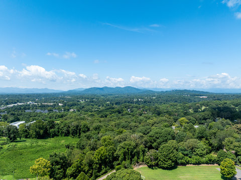 Take in the sights of the Blue Ridge Mountains from your room