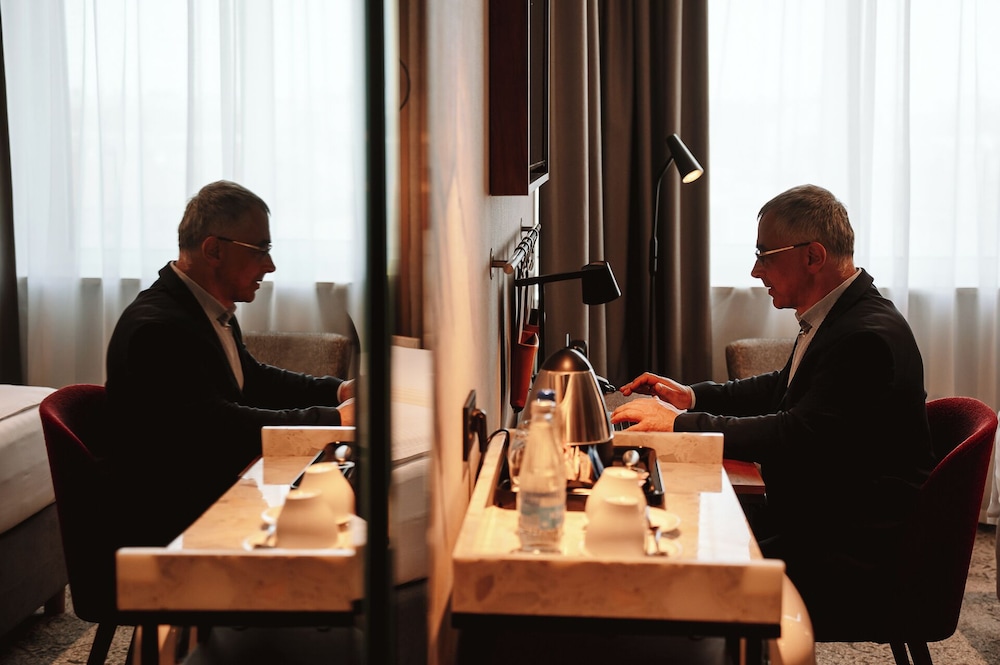 In-room business center
