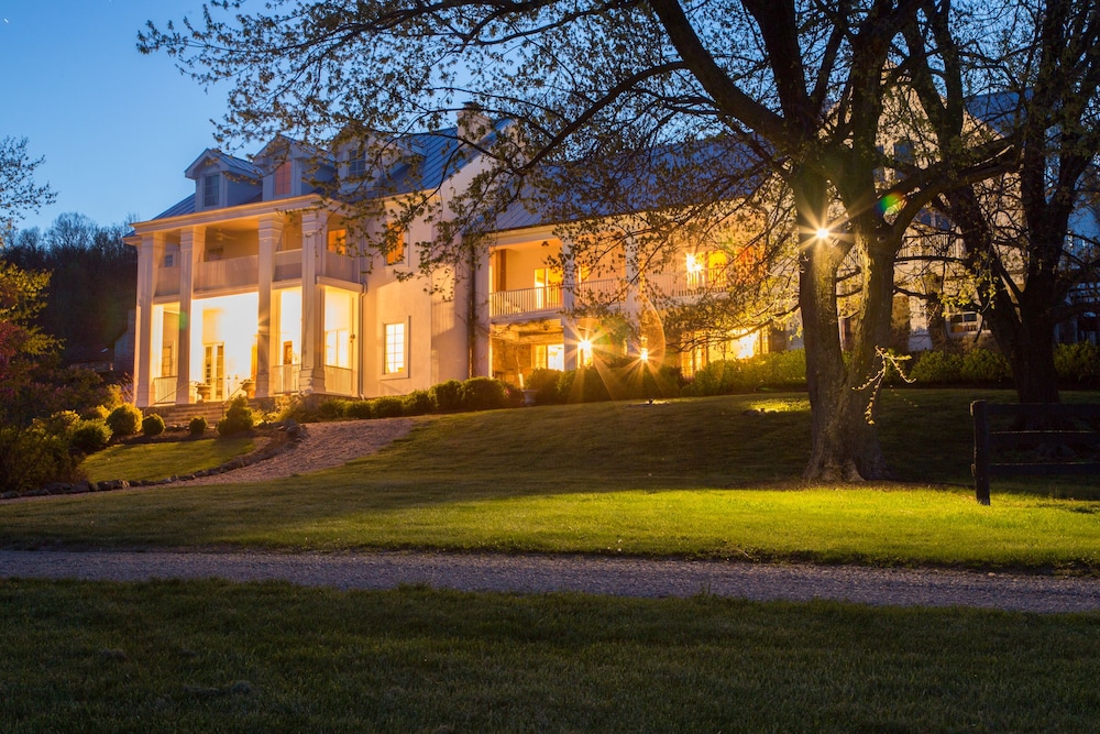 Front of property - evening/night