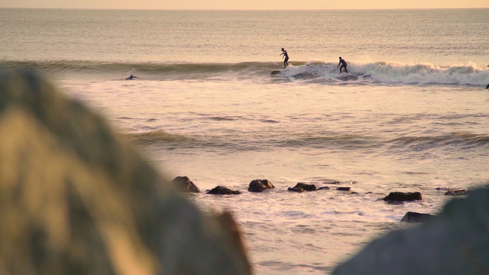 Surfing/boogie boarding