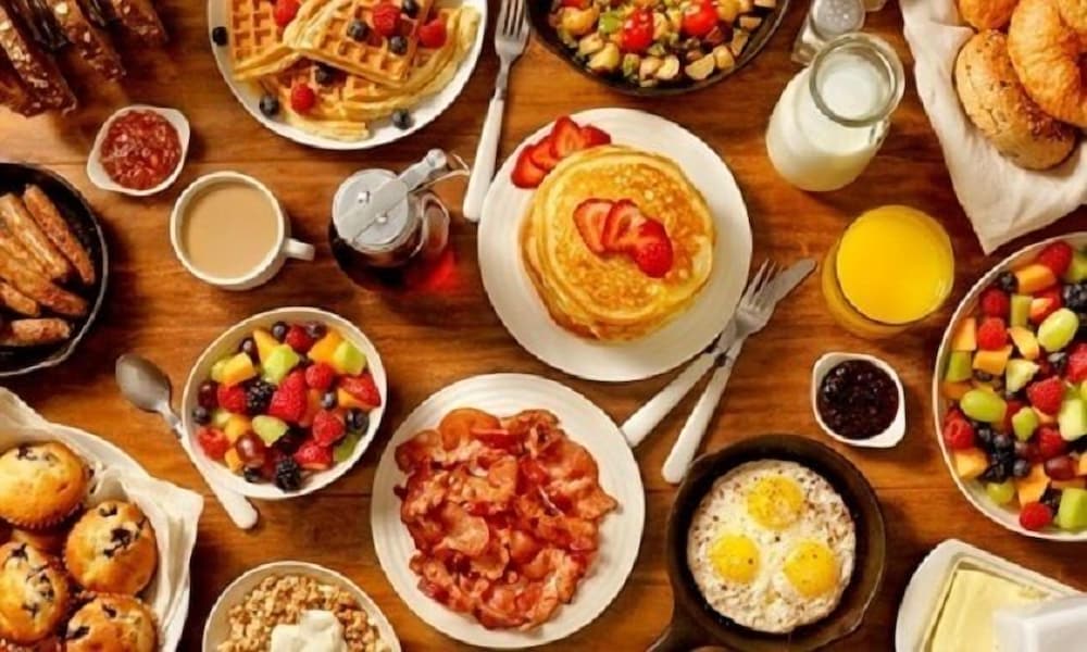 Breakfast buffet