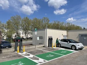 thumbnail: Electric vehicle charging station