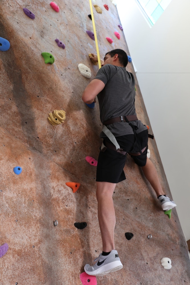 Rock climbing wall - indoor