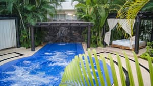 thumbnail: Pool waterfall