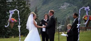 thumbnail: Outdoor wedding area
