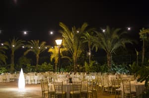 thumbnail: Outdoor wedding area