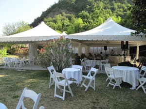thumbnail: Outdoor wedding area