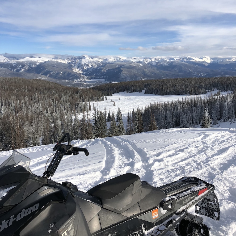 Snowmobiling