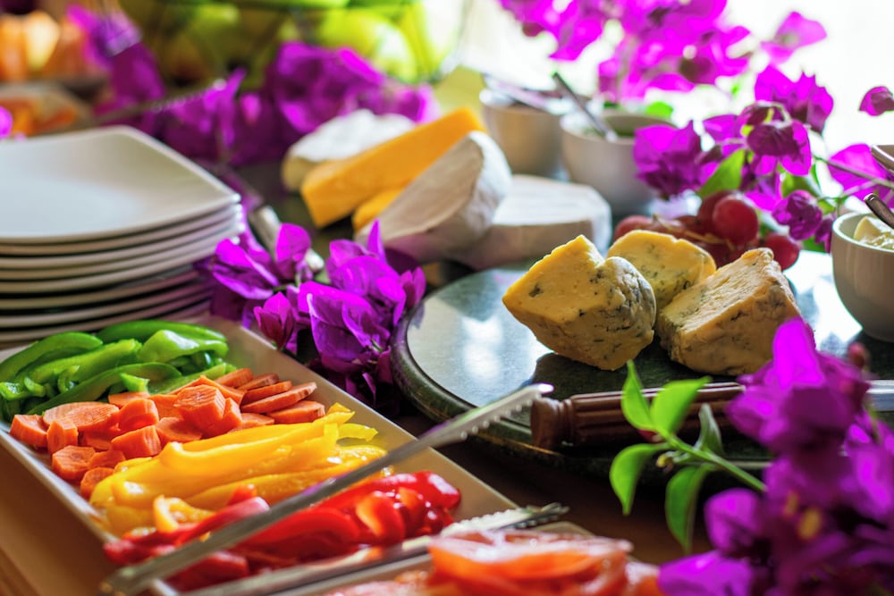 Breakfast buffet