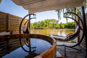 thumbnail: Outdoor spa tub