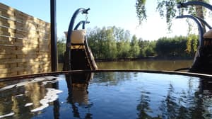 thumbnail: Outdoor spa tub