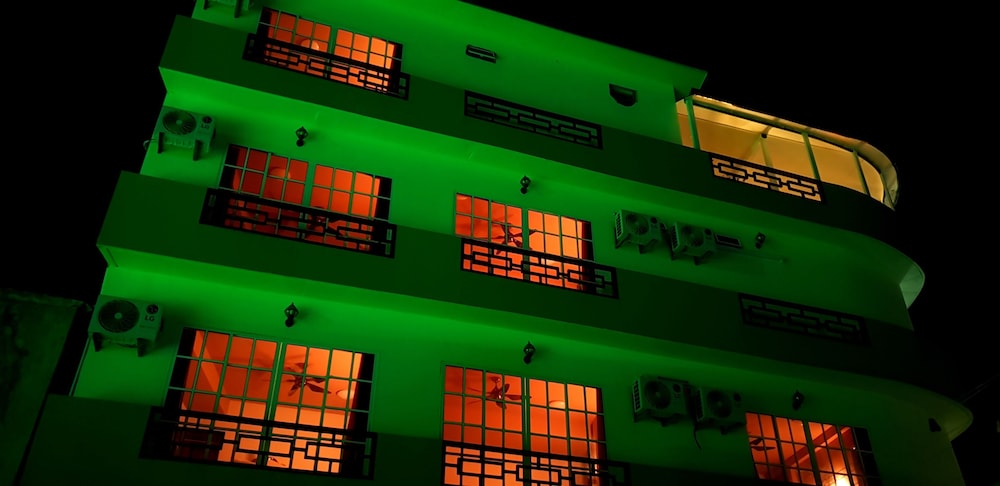 Front of property - evening/night