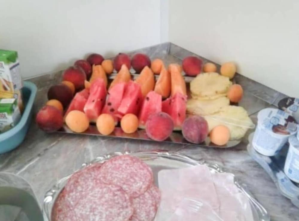Breakfast buffet