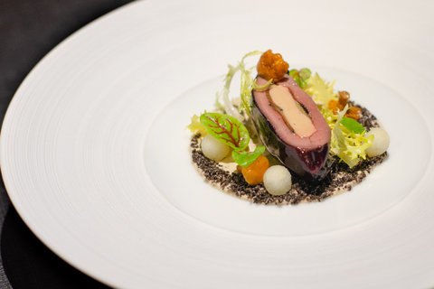 Le Cedre de Montcaud Fine Dining Restaurant Dish