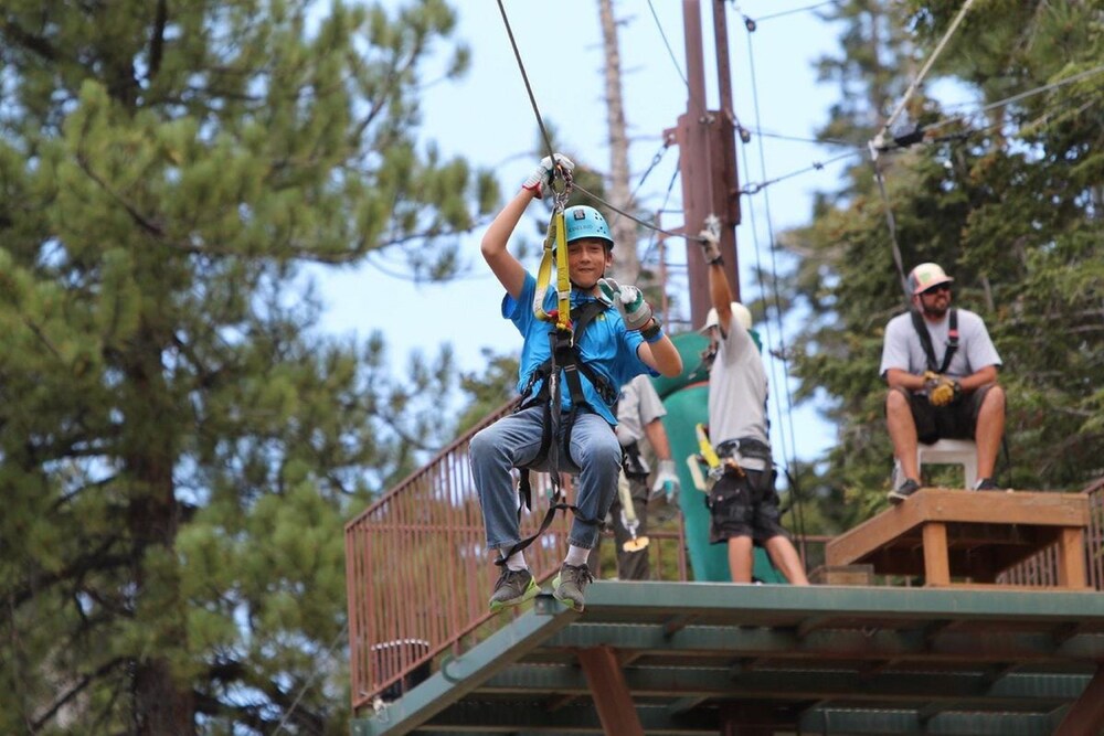 Ziplining