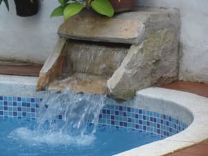 thumbnail: Pool waterfall