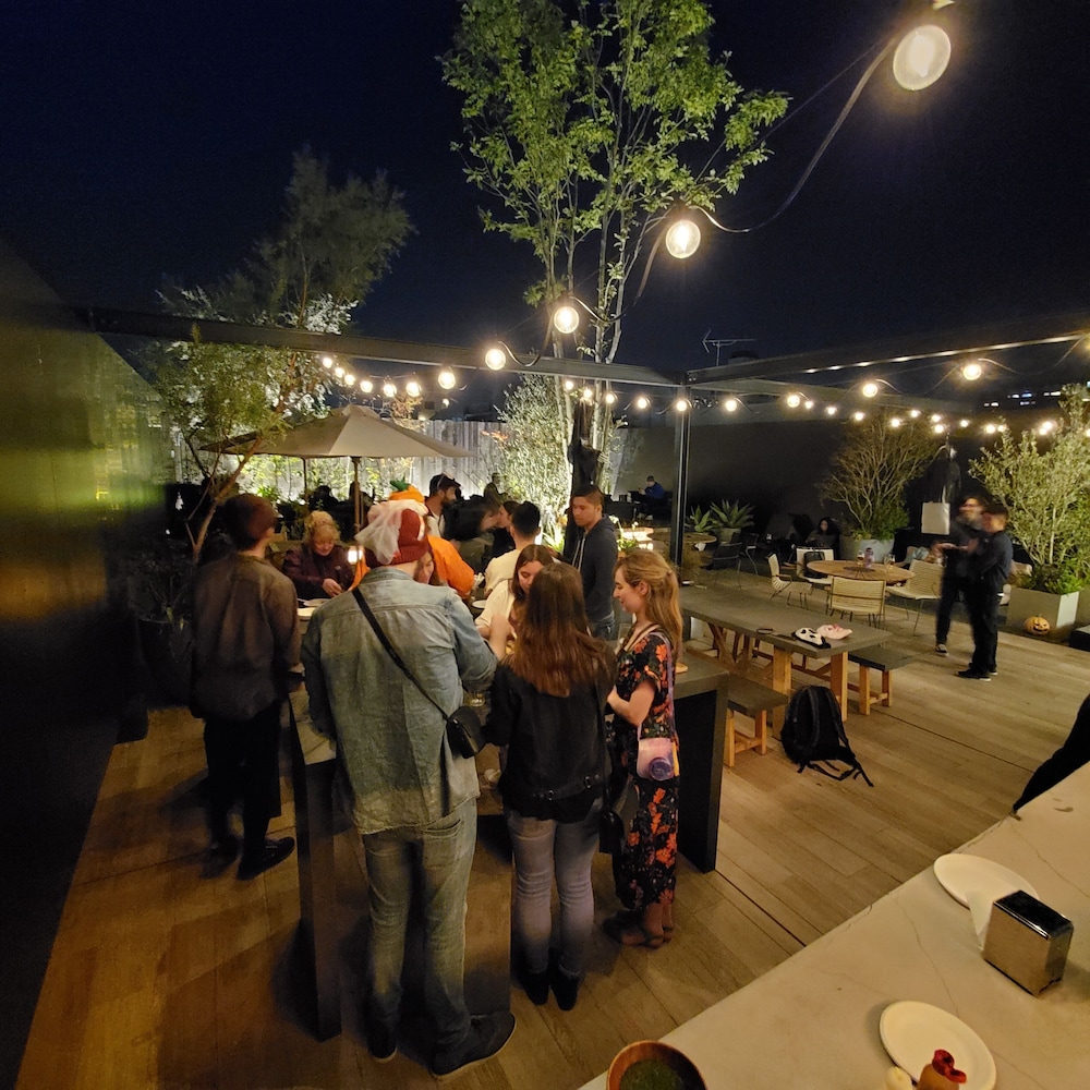 Rooftop terrace
