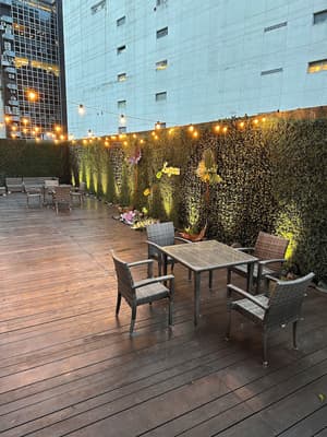 thumbnail: Outdoor banquet area