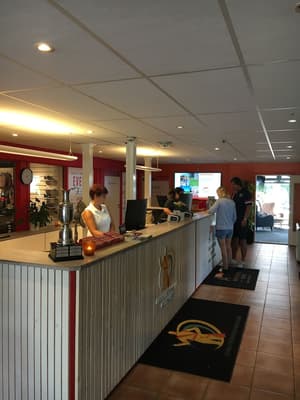 thumbnail: Check-in/check-out kiosk