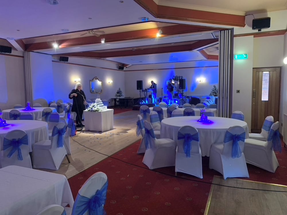 Indoor wedding