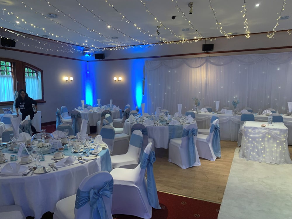 Indoor wedding