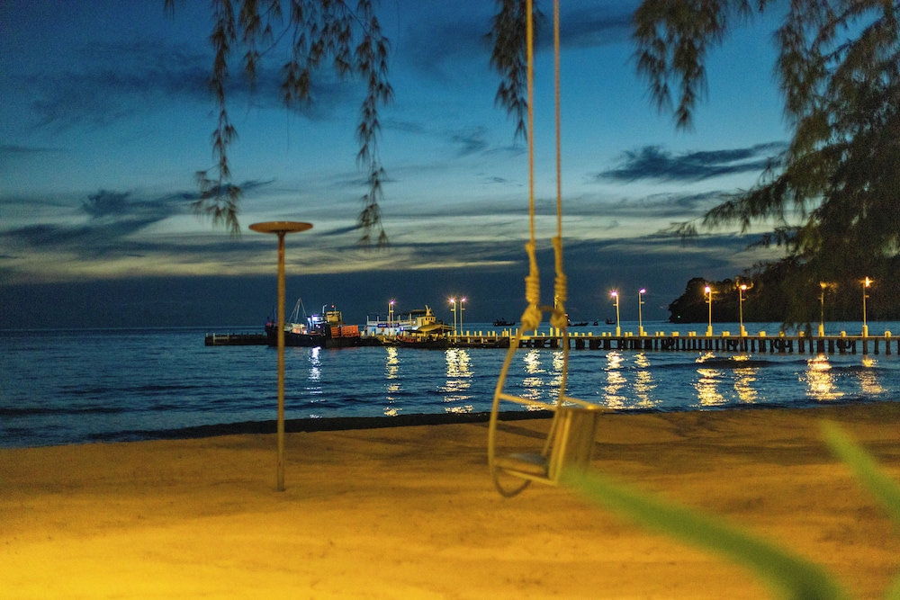 Front of property - evening/night