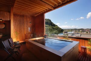 thumbnail: Outdoor spa tub