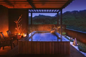 thumbnail: Outdoor spa tub