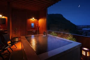 thumbnail: Outdoor spa tub
