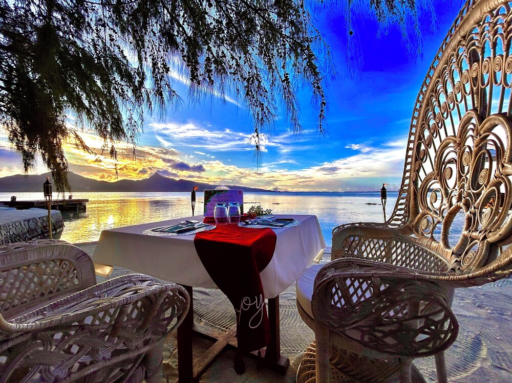 Couples dining