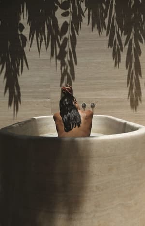 thumbnail: Outdoor spa tub