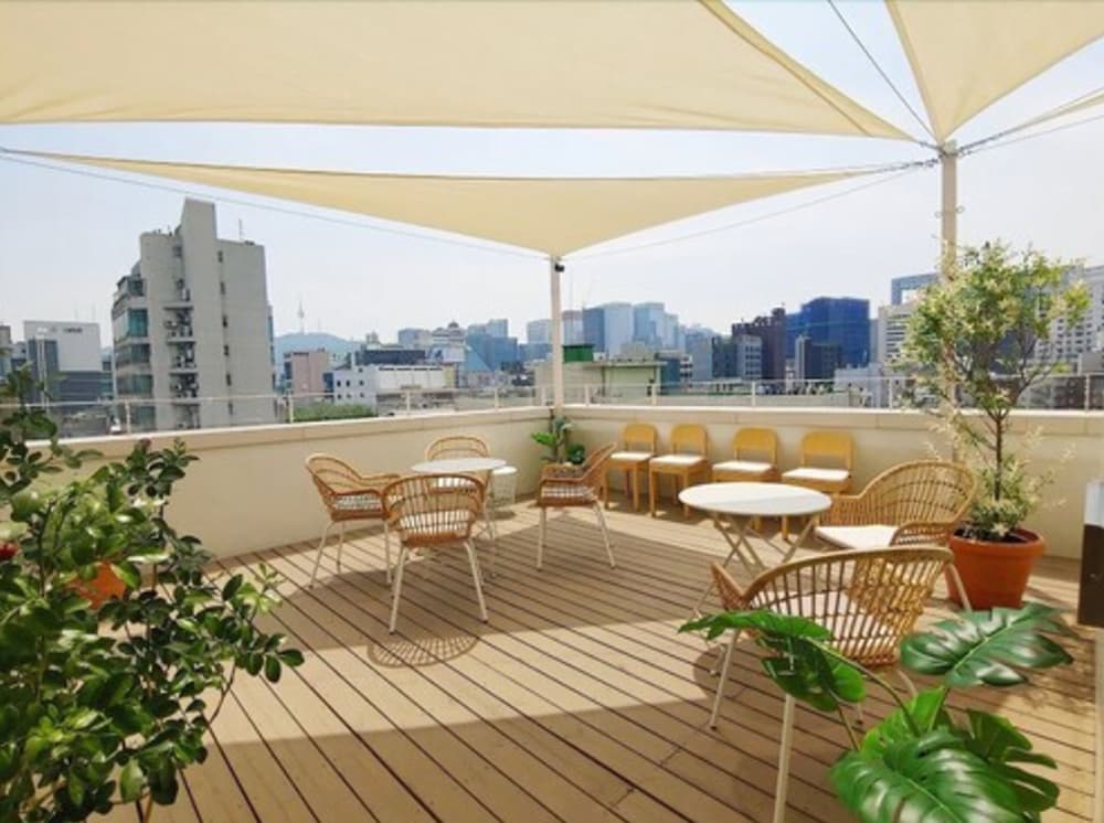 Rooftop terrace
