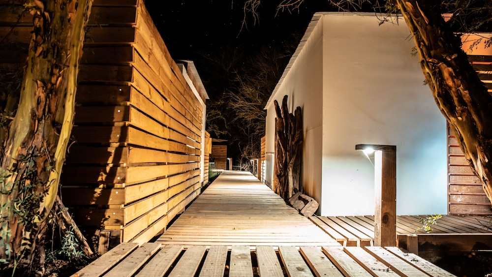Front of property - evening/night