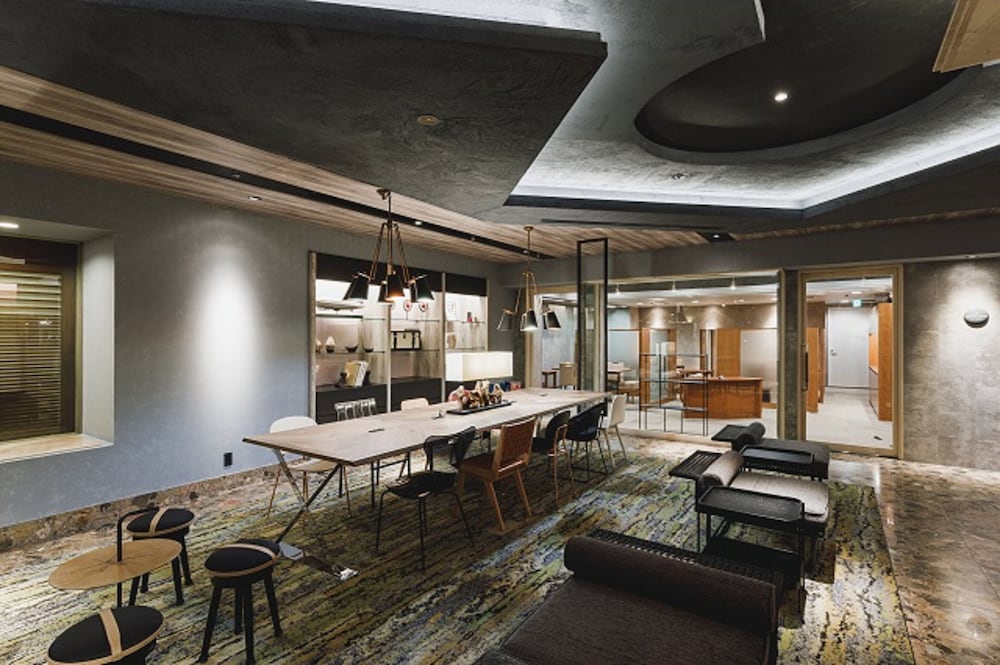 Lobby sitting area
