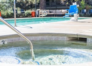 thumbnail: Outdoor spa tub