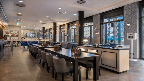 Our breakfast area at Holiday Inn - the niu, Square Mannheim