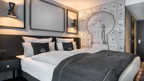 Rooms inspired by Mannheim’s distinctive square architecture