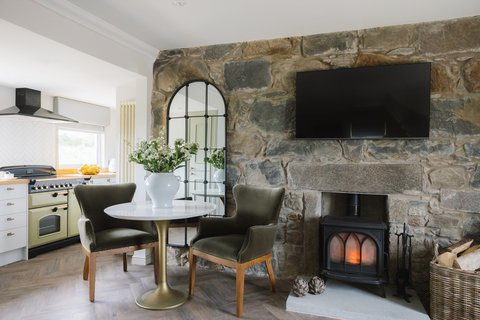Trump International North Sea Cottage Fireplace