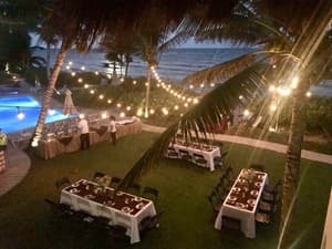 thumbnail: Outdoor banquet area