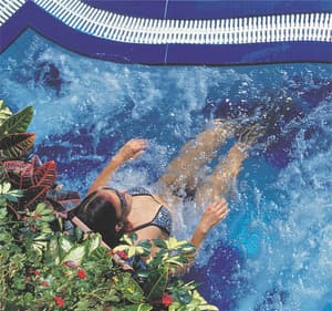 thumbnail: Outdoor spa tub