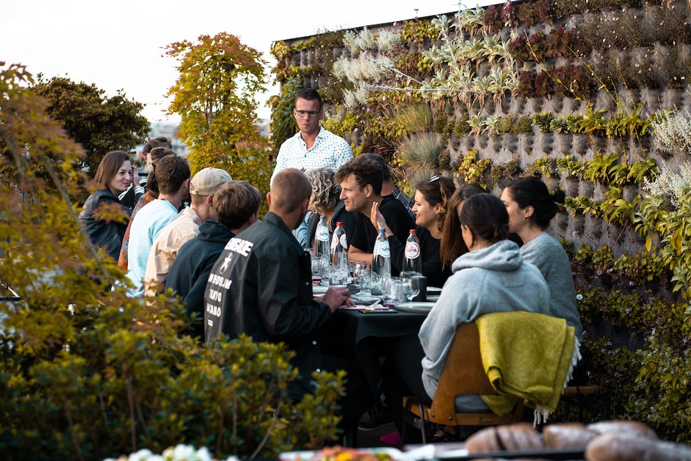 Rooftop terrace