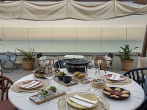 thumbnail: Outdoor banquet area