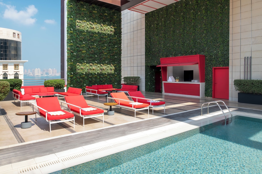 Rooftop pool