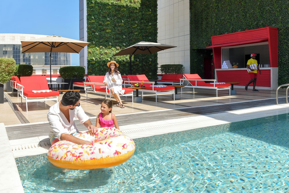 Rooftop pool