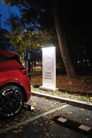 thumbnail: Electric vehicle charging station